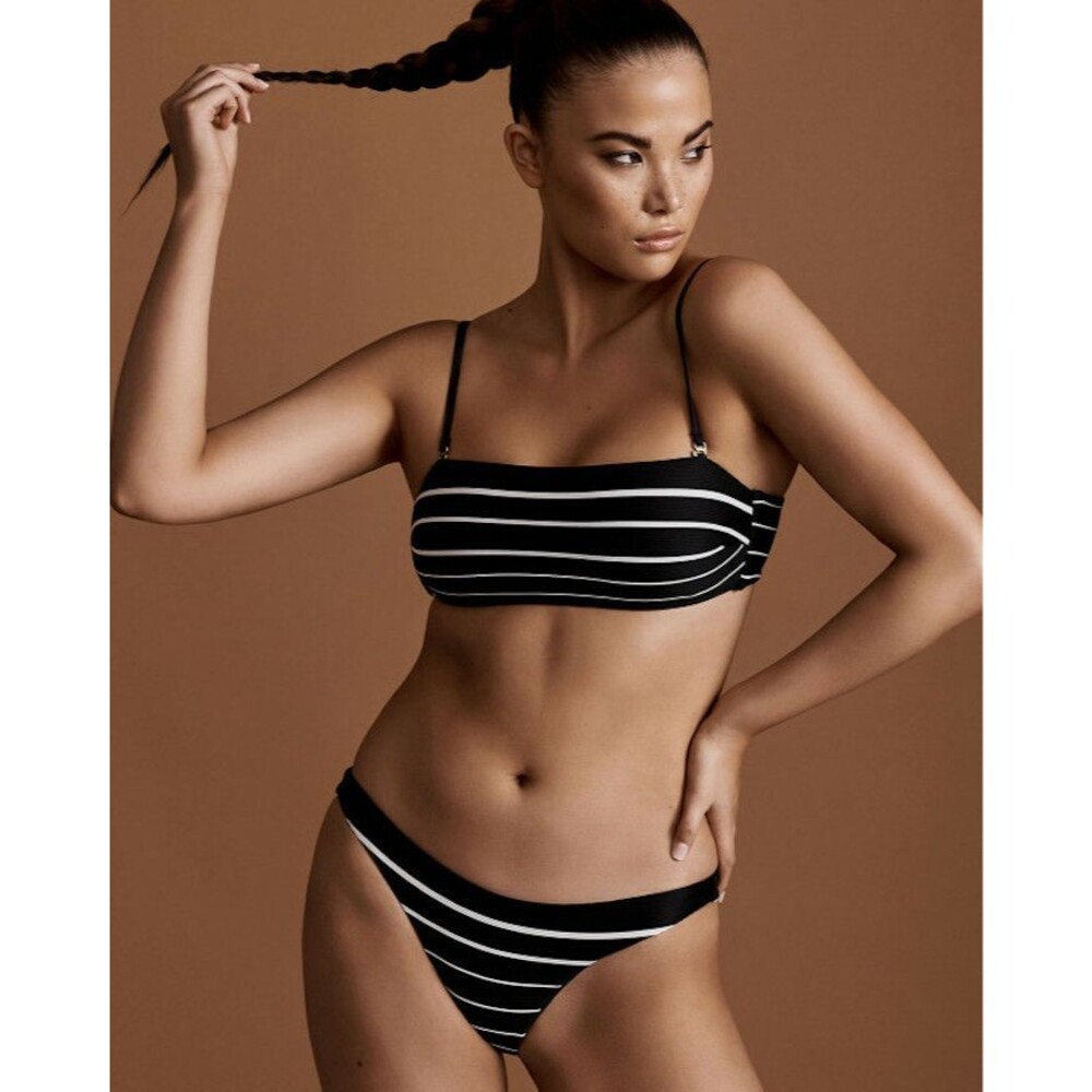 Vitamin A Midnight Stripe Bikini